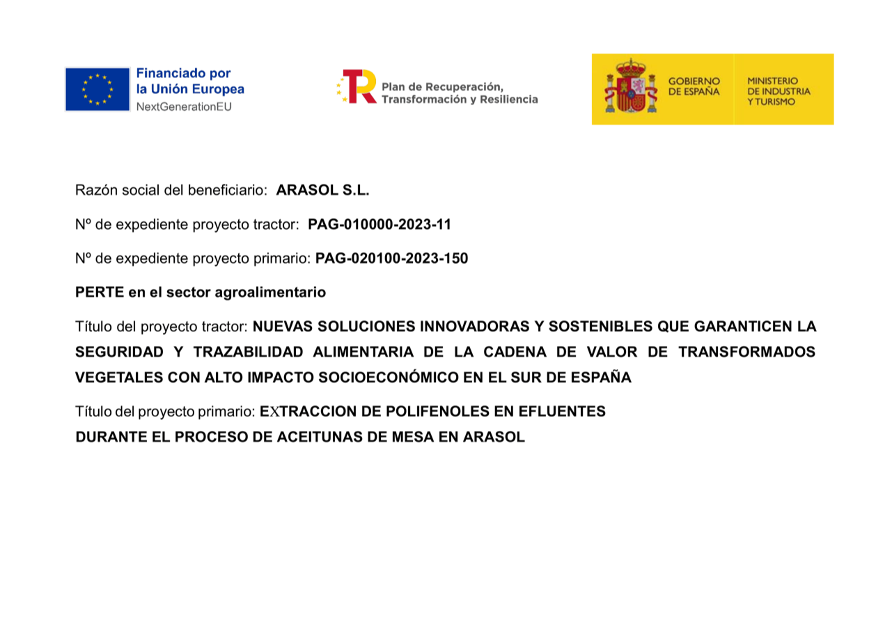 Expediente PAG-020100-2023-150 - PERTE agroalimentario